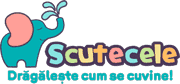 Scutecele.ro – scutece textile, marsupiu bebe, port bebe; Logo